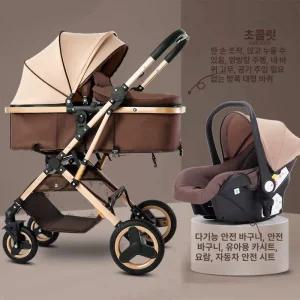 제이펀 스토어 신생아유모차 유모차 화이트 절충형