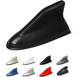 기아 포르테용 샤크 핀 안테나 커버 /K3 2013 2014 2016 2017 2018 2. 세대, 탑퍼 루프 에어리얼 트림 자동차 액세서리, 블랙