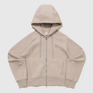 [르꼬끄](대전신세계)여성 루즈핏 모달 멜로우 후드 집업 (QQ422OFTO1)