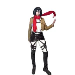 진격의거인 옷 미카사 조사병단 코스프레 의상