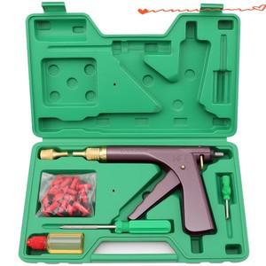 오토바이 튜브리스 타이어 펑크 수리  차고 진공 건 자동차 블록 누출 키트