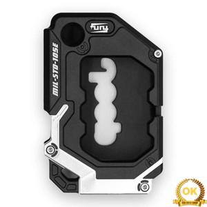 FURY 키 원격 케이스 커버 셸 지프 랭글러 JK/JL/JT 자동차 Alu-Mg 합금 외관 액세서리