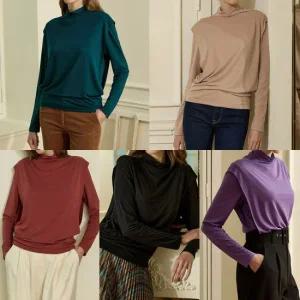 텐셀모달레이어드티블라우스5종세트