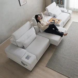 알토 모션소파 리클라이너 4인용 패브릭 고급형 (콘솔박스 일반형 포함)[무료배송]