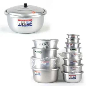 국산 양은 곰솥 국솥 국냄비 찌개냄비 31x14cm 7호 곰솥냄비 육수냄비 국솥냄비 탕냄비 사골냄비