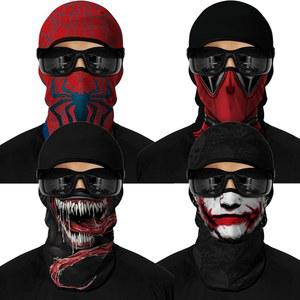 4PCS 발라클라바 풀페이스 마스크 스키 자외선 차단 커버 남성용 오토바이