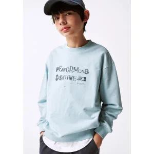 [롯데백화점]블루테일 빈티지 레터링 민트 스 셔츠AZA3TS02MT