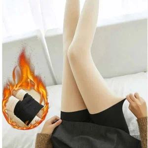 투인원 기모 속바지 스타킹