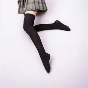 타이즈 여성 오버니삭스 블랙