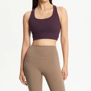 WOMEN 골지 브라탑 NBN9E4P012-75 스포츠브라 스포츠