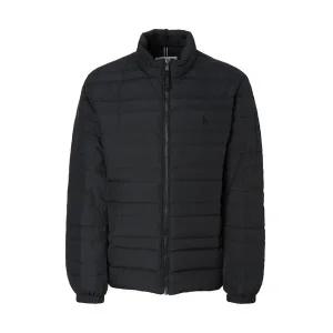 [헤지스] 블랙 단색 패딩점퍼 WHJU4D402BK