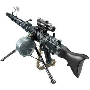 Lehui mg3 기관 탄띠 듀얼 듀얼모드 모드 개틀링 너프건 MG3