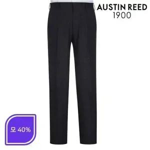 [오스틴리드]울혼방 글렌 체크 스트레치 노턱 팬츠-APN20765