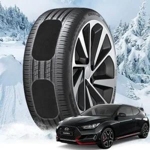 벨로스터N라인 붙이는 스노우체인 스노우캐치 스노우체인 작물체인 우레탄체인 스노우캐치