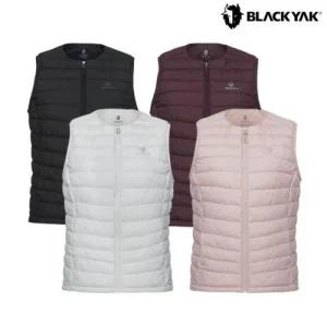 [롯데백화점]블랙야크 여성 에센셜 라운드넥 볼패딩 베스트 경량패딩 등산조끼 1BYVSWU504 GD