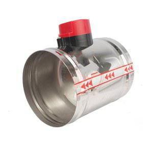 OD51 250MM 201 AC220V 액추에이터 공기 전기 댐퍼 덕트 스틸 12 24V 스테인레스 전동 밸브 HVAC