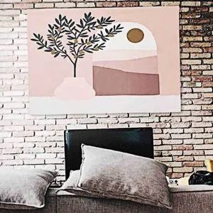 대형 인테리어 석양 거실 캔버스 그림 패브릭 액자 S 거실 캔버스인쇄 일러스트 포스터 림액자