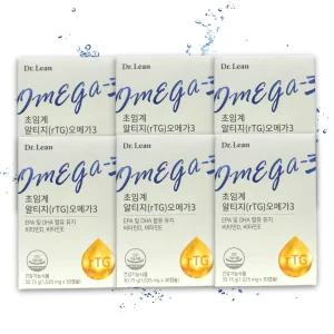닥터린 초임계 알티지 오메가3 1025mg 30캡슐 6개