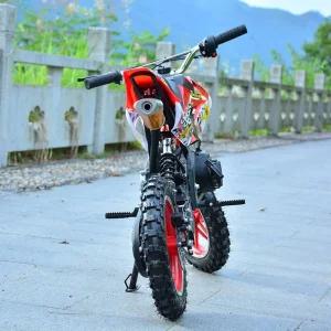 포켓 미니 미니바이크 흰색 오프로드 경량 포켓바이크