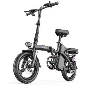 전동자전거 초경량 소형 산책용 자동 휴대용 스쿠터 전기자전거(8A)-32KM48V