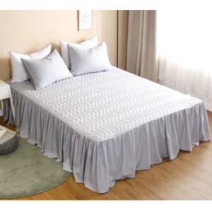 아르지오 레이스 스커트 매트리스커버 밴딩 SS 그레이