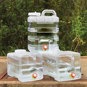 투명 20리터 캠핑물통 벨브 WFJYKPU