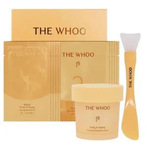 [NS홈쇼핑]더후 공진향 탄력 쉐이킹 모델링 마스크 프로틴 리페어 세트 (6회분) / 쉐이커포..[35436561]