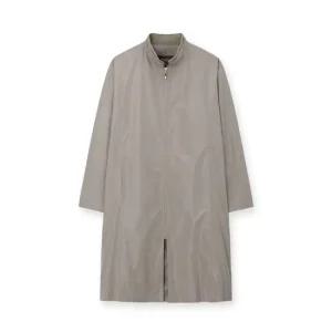 furina 체스트 윈드브레이크 바바리 롱 코트