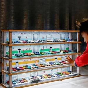 토미카 호환 진열장 정리함 전시 미니카 장식장 보관함