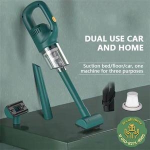 무선 핸드헬드 진공 청소기 충전식 자동 가정 애완 미니 50000Pa