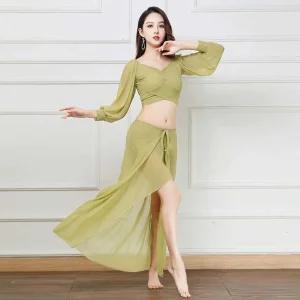 밸리댄스복 세트 라틴 댄스복 라인 줌바옷 밸리댄스