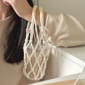 보틀백 텀블러 가방 음료수보틀 가방 WFK11BK