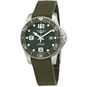 Longines Hydroconquest 자동 그린 다이얼 Men 시계 [세금포함] [정품] L37824069 명품시계 패션시계 손목