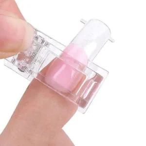 손톱연장 네일팁 고정 클립