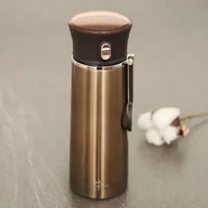 원터치 보온병 350ml 골드 WFK02NV