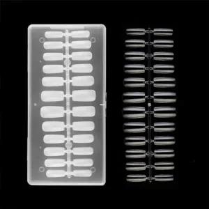 네일 인기 투명 연장 인조 감성 손톱 말캉 팁 120 pcs-WFH5BE2