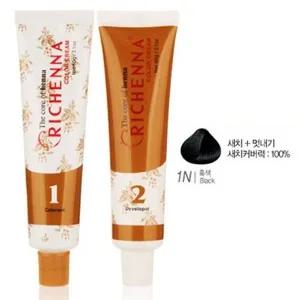 헤나추출물 부드러운향 헤어 염색약 1N 자연흑색-WA82566