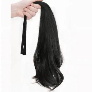 포니테일 가발 똑딱이 핀 고정 스트랩 헤어 스타일링-WC2D928