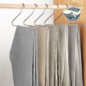 논슬립 바지걸이 5p 다리미 걸이 공간 절약 미끄럼방지 Z형 속옷걸이 수건걸이 우레탄 pvc