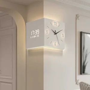 모서리 시계 코너 시계 특이한 집들이 무소음 모서리시계