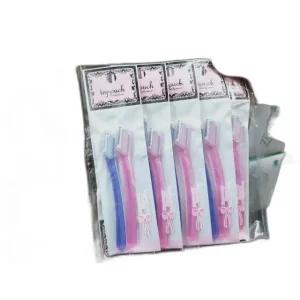 2p 인파우치눈썹칼 일자형 눈썹칼 눈썹정리용 면도칼 (WFK333A)