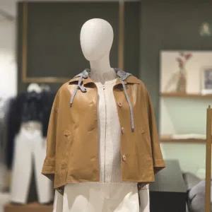 [대구백화점] [앤클라인]후드탈부착양가죽자켓(2531L0120)