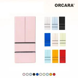 ORCARA 미니어처 냉장고 미니어쳐 가구 양문형 소품 모델 소형 모형