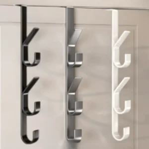 문에거는 도어후크 옷걸이 문뒤 행거 세로 5구 방문 문짝 문걸이