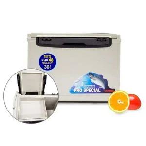 [콩심팥심]국산 코스모스 낚시용 아이스박스 30리터 낚시쿨러 낚시쿨백