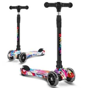 폴딩 유아 LED 킥보드 어린이 씽씽카 씽씽이 광폭휠