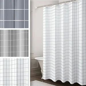 패브릭 샤워커튼 방수커튼 욕조 파티션 고급형