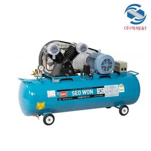 서원 5마력 산업용 에어펌프 콤프레샤 에어 마력 톤식