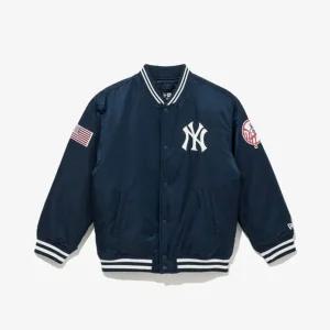 [갤러리아] [뉴에라키즈] MLB 뉴욕 양키스 어센틱 스타디움 재킷 네이비 (14856284)