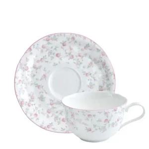 노리다케 큐티로즈 커피잔 220ml 1인조 티 찻잔세트